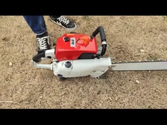 2 sola sierra del poder del poder más elevado 105cc de la motosierra 4.8KW de la gasolina del cilindro del movimiento