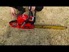 Motosierra sin cuerda de la gasolina de 2 movimientos 58CC motosierra de la gasolina de 20 pulgadas para cortar la madera