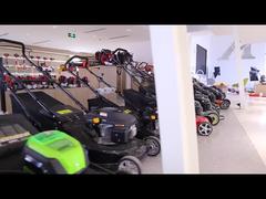 Reloj: Garden Gasoline Mano empuja cortador de césped autopropulsado 4 tiempos Vitrina