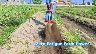 Combo de desbrozadora y cultivador de mochila para facilitar la agricultura