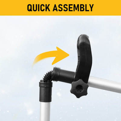 Compact Cordless Electric Snow Shovel Battery Blower for Cleaning Small Outdoor Areas