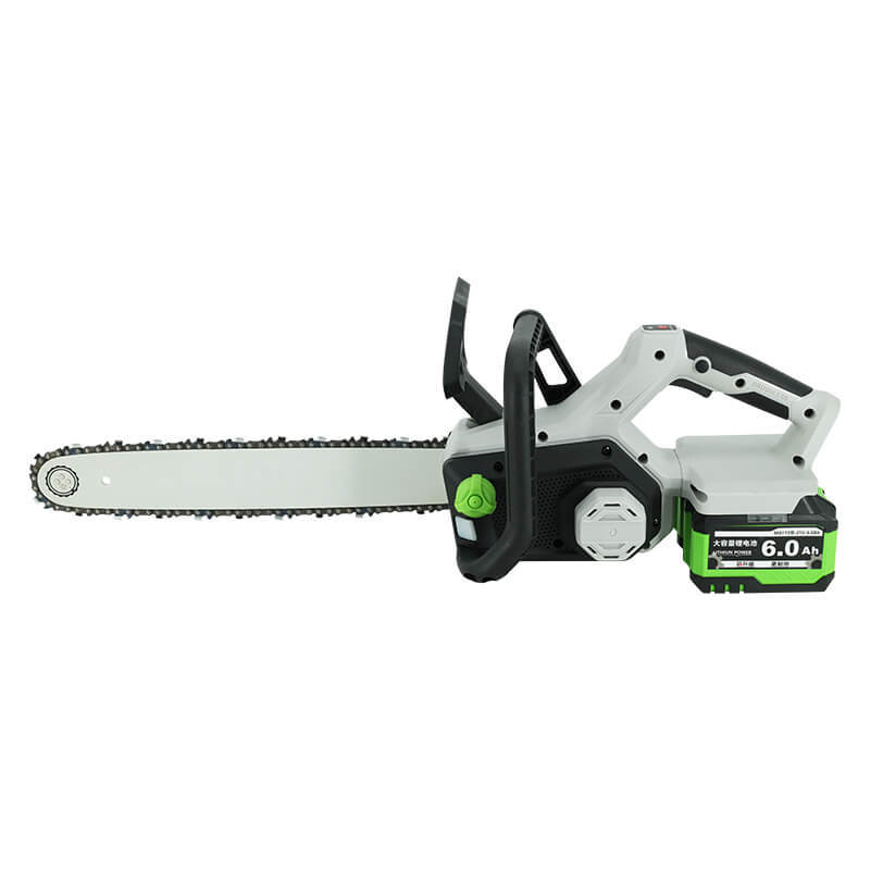16 Inch Battery Chainsaw Brushless Motor Auto Tension Chain and Oil Lubrication Wood Cutting Tool